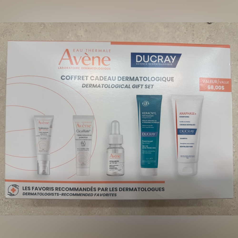 NWT - Avène & Ducray Skincare Gift Set (acne & oil skin)